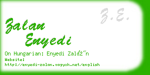 zalan enyedi business card